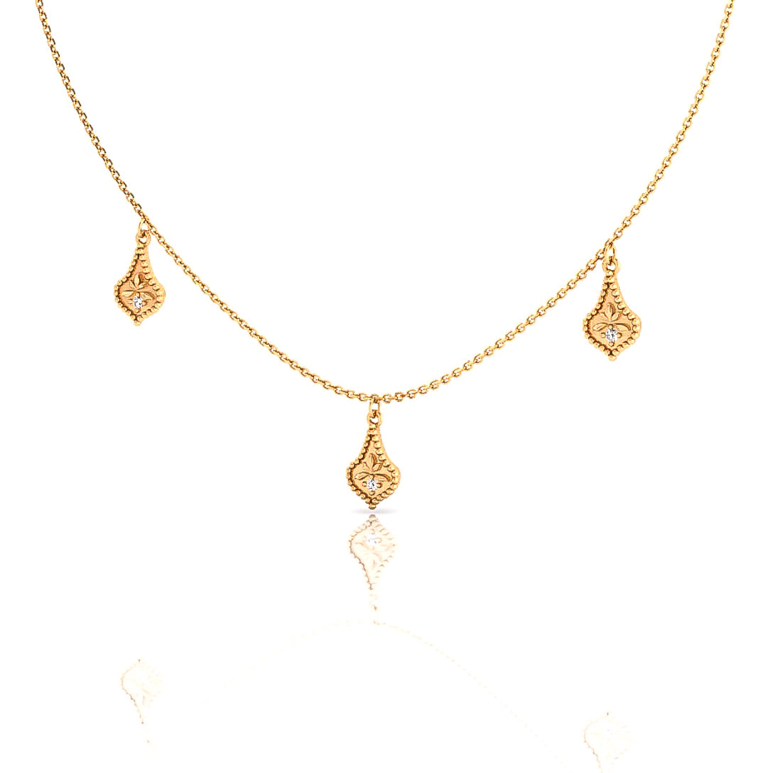 VENICE necklace 18K gold Vermeil