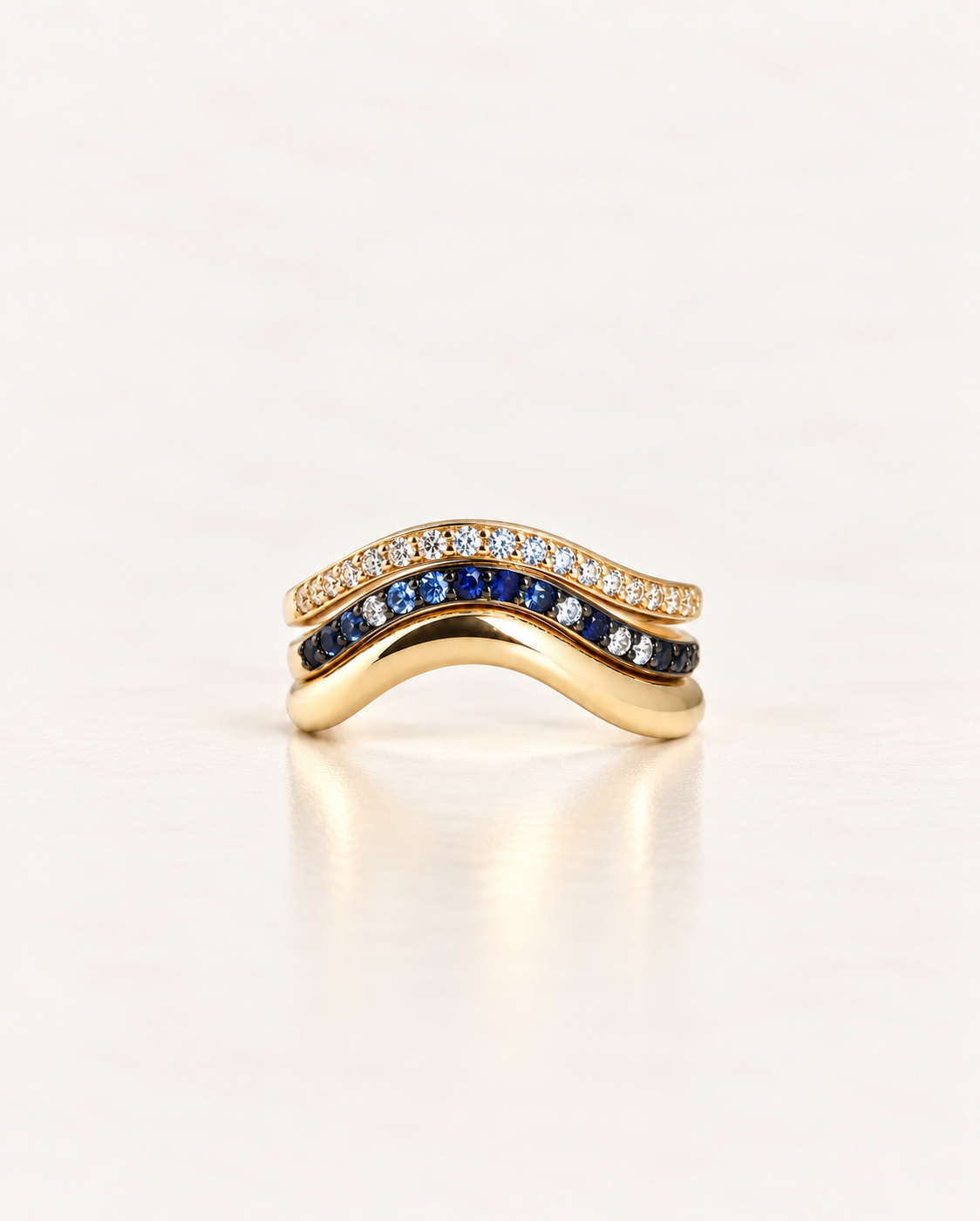 Ocean Stacking ring