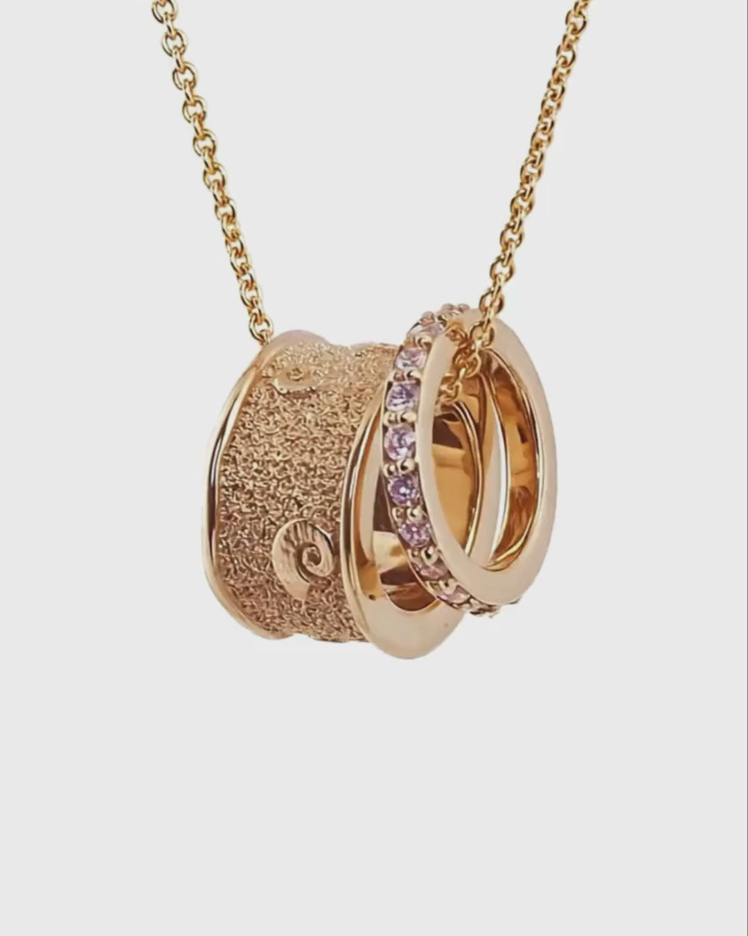 Load and play video in Gallery viewer, NEW Shell luna pendant
