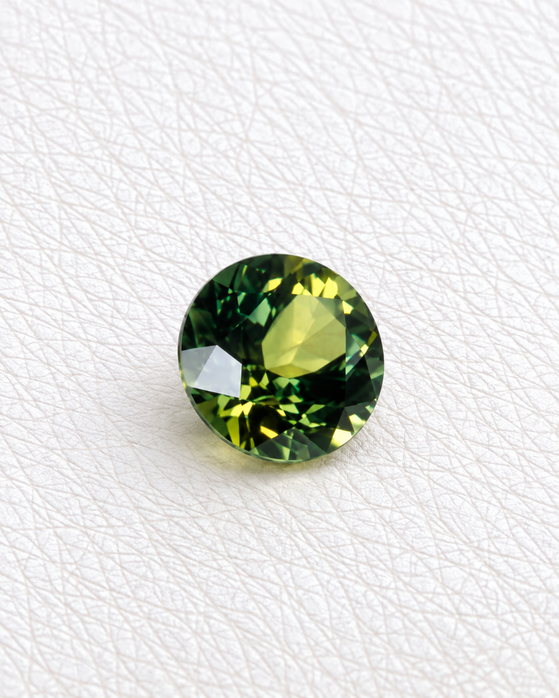Australian Parti Sapphire — Round Cut