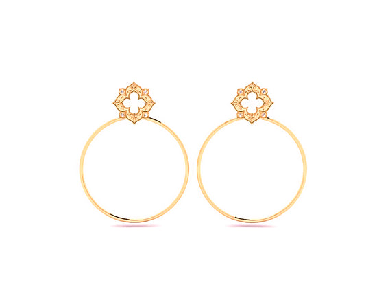 VENICE Earrings 18K gold Vermeil