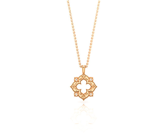 gold necklace with diamond Venice collection from Mirandum jewellery,Mirandum jewelry,hand made limited edition